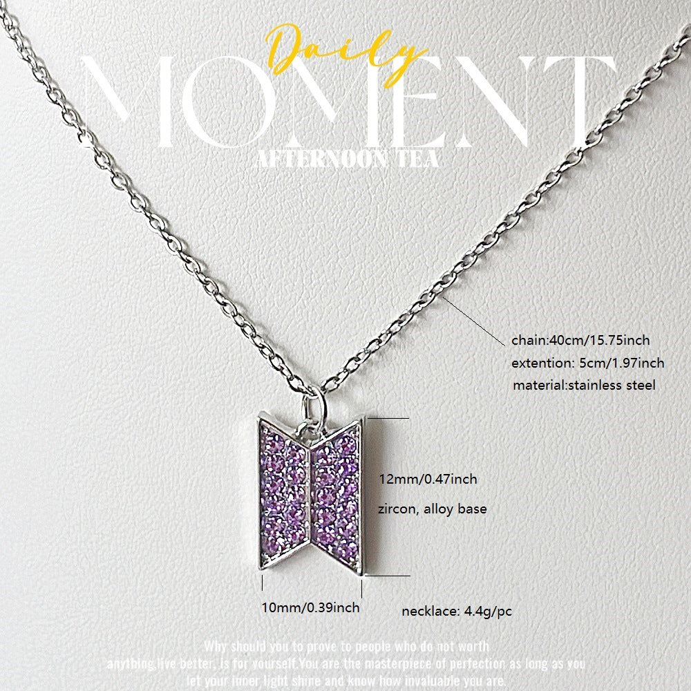 BTS NECKLACES STAINLESS STEEL (2 options)