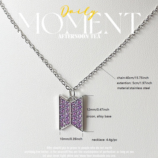 BTS NECKLACES STAINLESS STEEL (2 options)