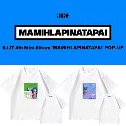 ILLIT MAMIHLAPINATAPAI T SHIRT 100% COTTON