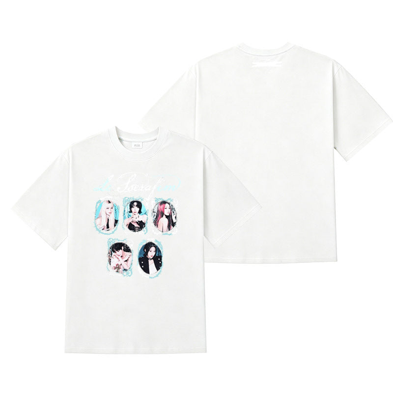 ILLIT SUPER REAL ME T-SHIRT 100% BAUMWOLLE