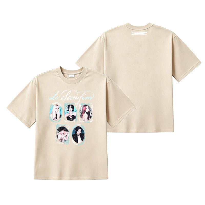 ILLIT SUPER REAL ME T-SHIRT 100% BAUMWOLLE