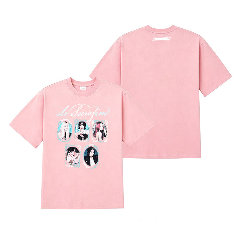 ILLIT SUPER REAL ME T-SHIRT 100% BAUMWOLLE