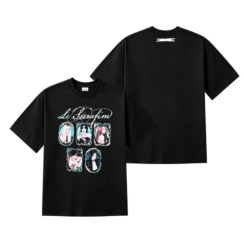 ILLIT SUPER REAL ME T-SHIRT 100% BAUMWOLLE