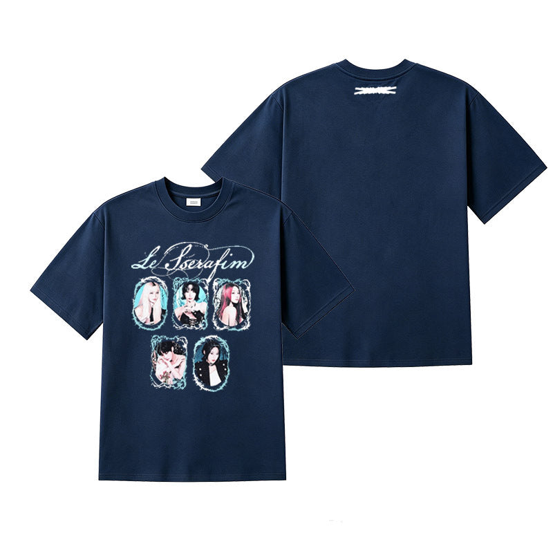 ILLIT SUPER REAL ME T-SHIRT 100% BAUMWOLLE