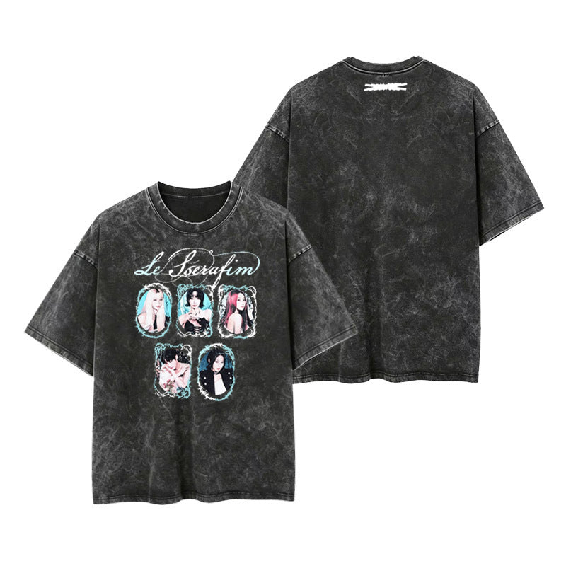 ILLIT SUPER REAL ME T-SHIRT 100% BAUMWOLLE
