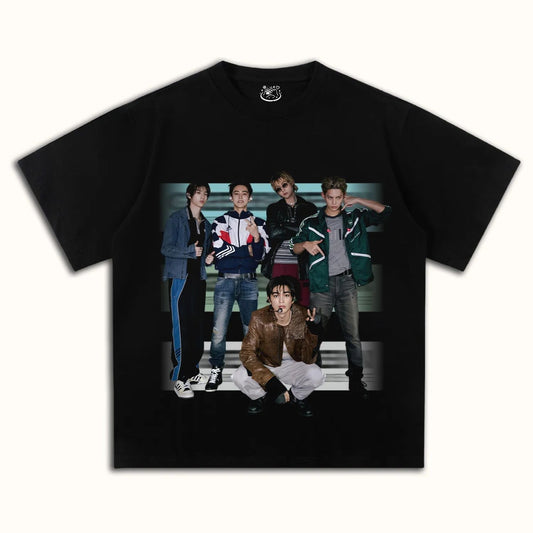 CORTIS Vintage Graphic T-Shirt - Black