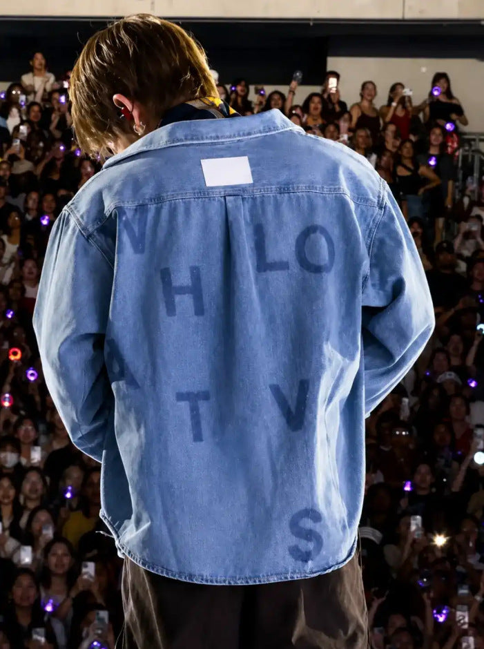 BTS ARIRANG WORLD TOUR DENIM SHIRT