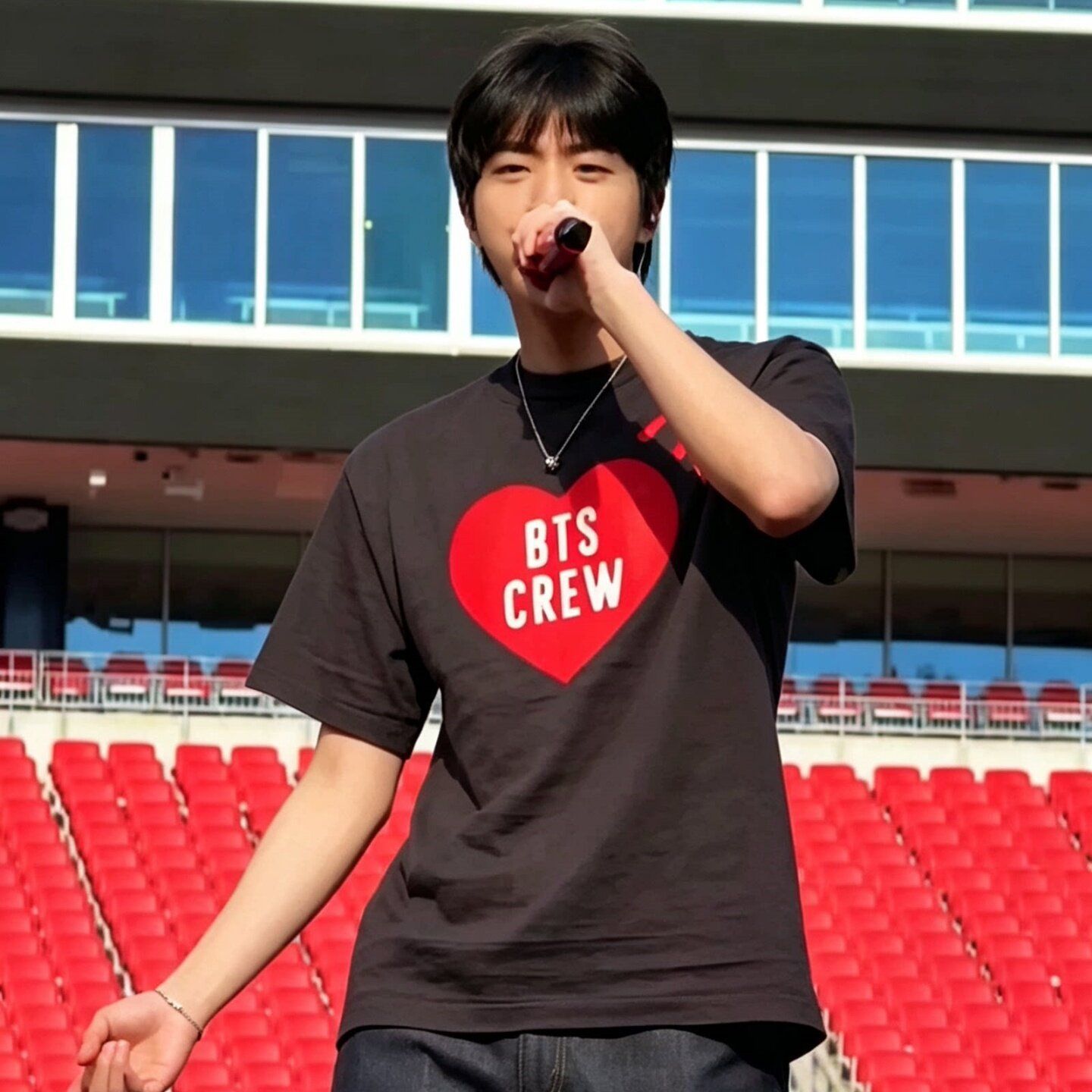 BTS CREW Heart T-Shirt