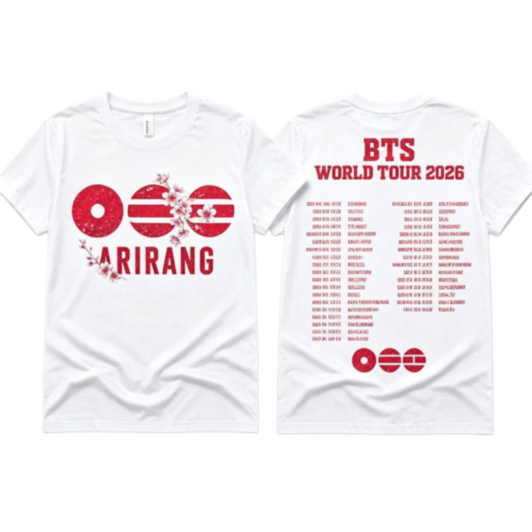 BTS ARIRANG T-SHIRT 100% COTTON