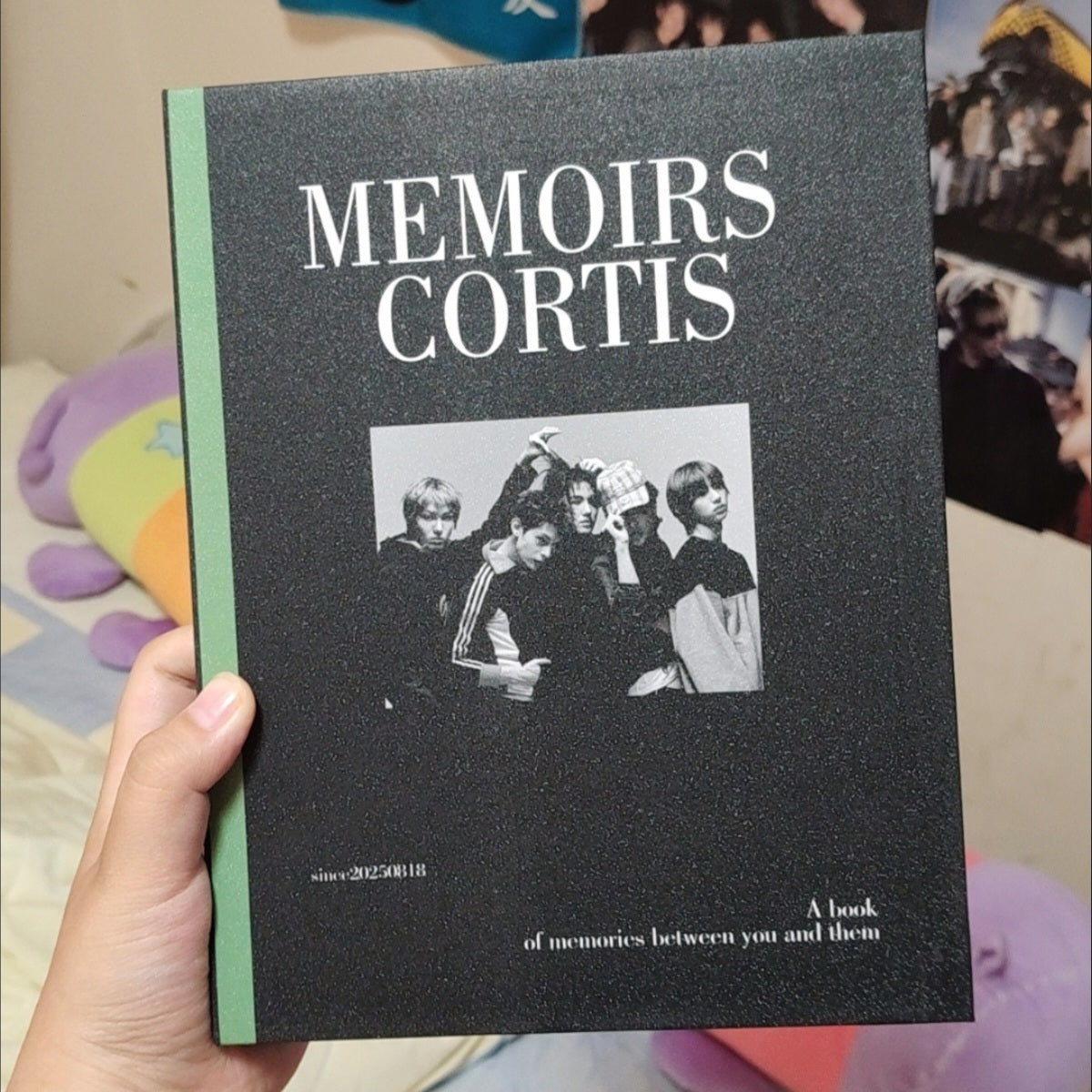 CORTIS BINDER + 20 PLASTIC SHEETS