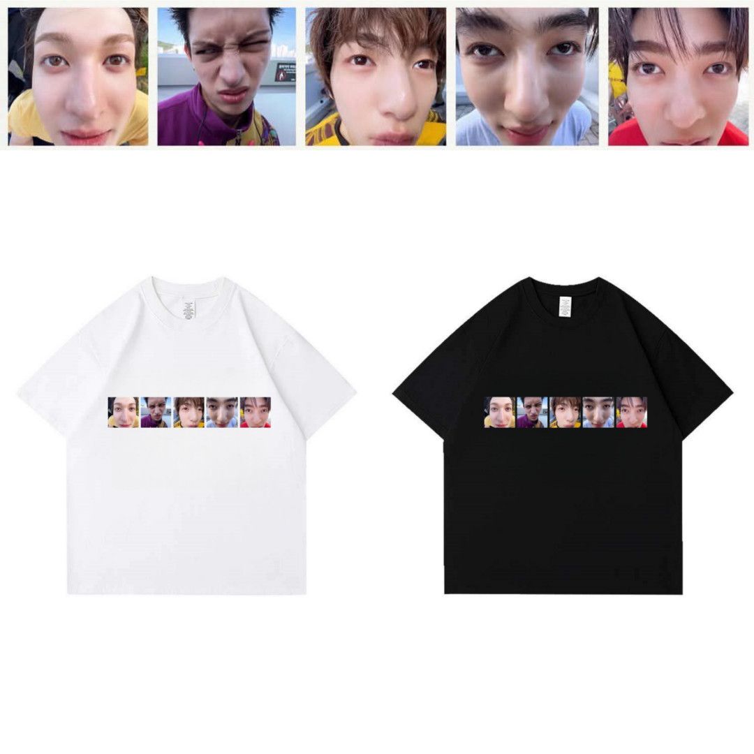 CORTIS T SHIRT 100% COTTON (White and Black)