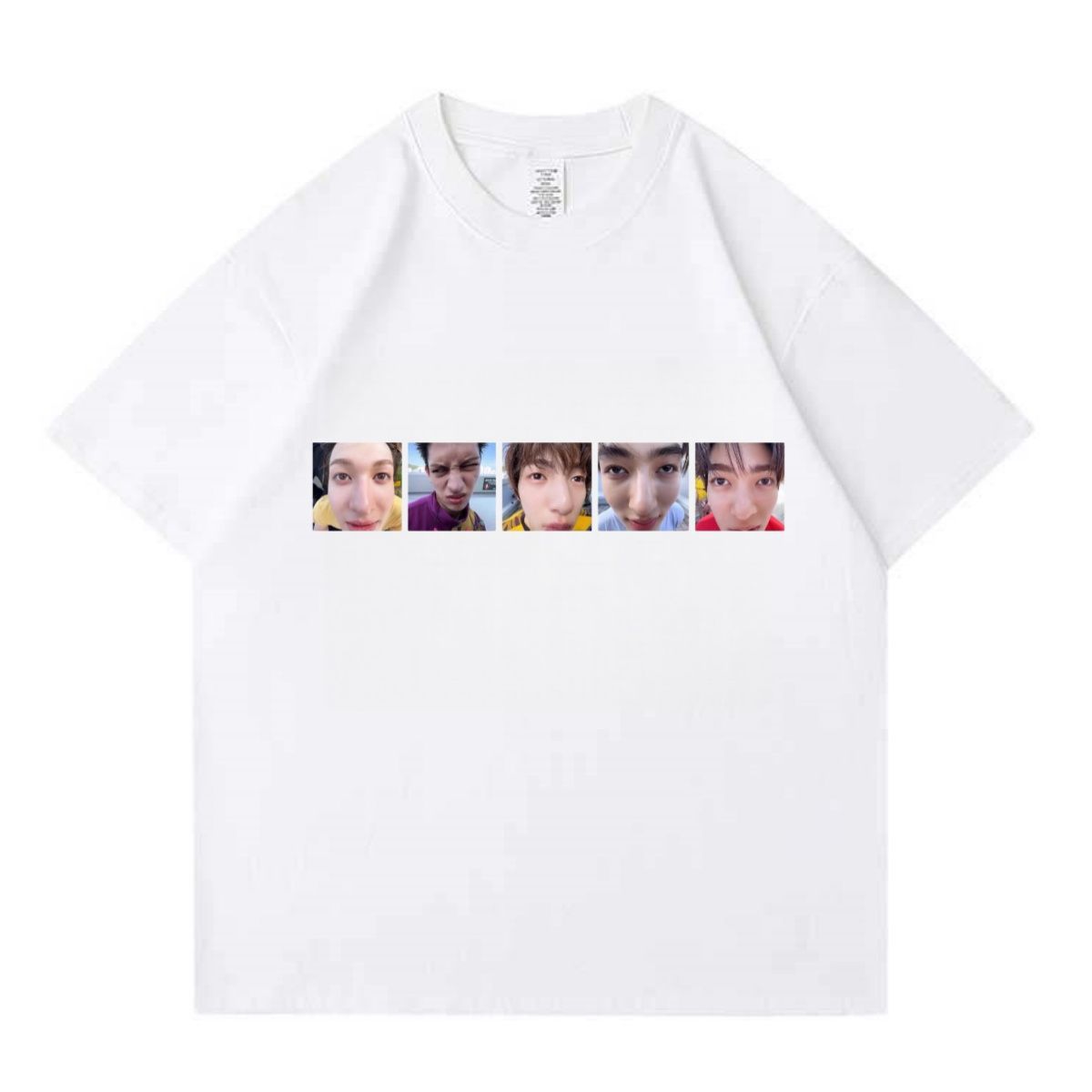 CORTIS T SHIRT 100% COTTON (White and Black)