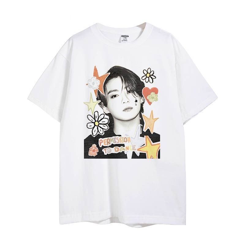 BTS JUNGKOOK T-SHIRTS 100% COTTON