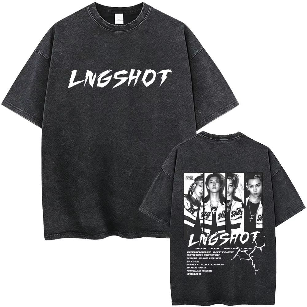 LNGSHOT T-SHIRTS 100% COTTON (VARIOUS MODELS)