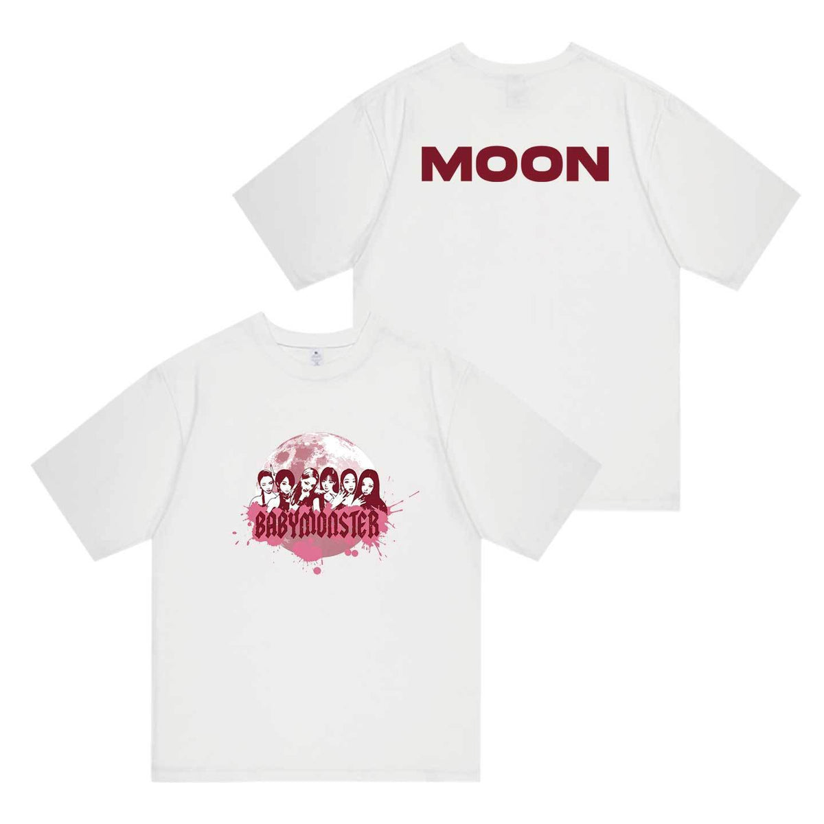 BABYMONSTER MOON TSHIRTS 100% COTTON