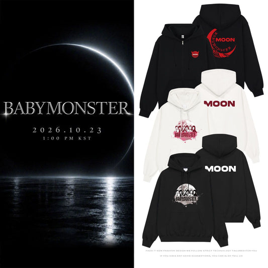 BABYMONSTER HOODIES MOON