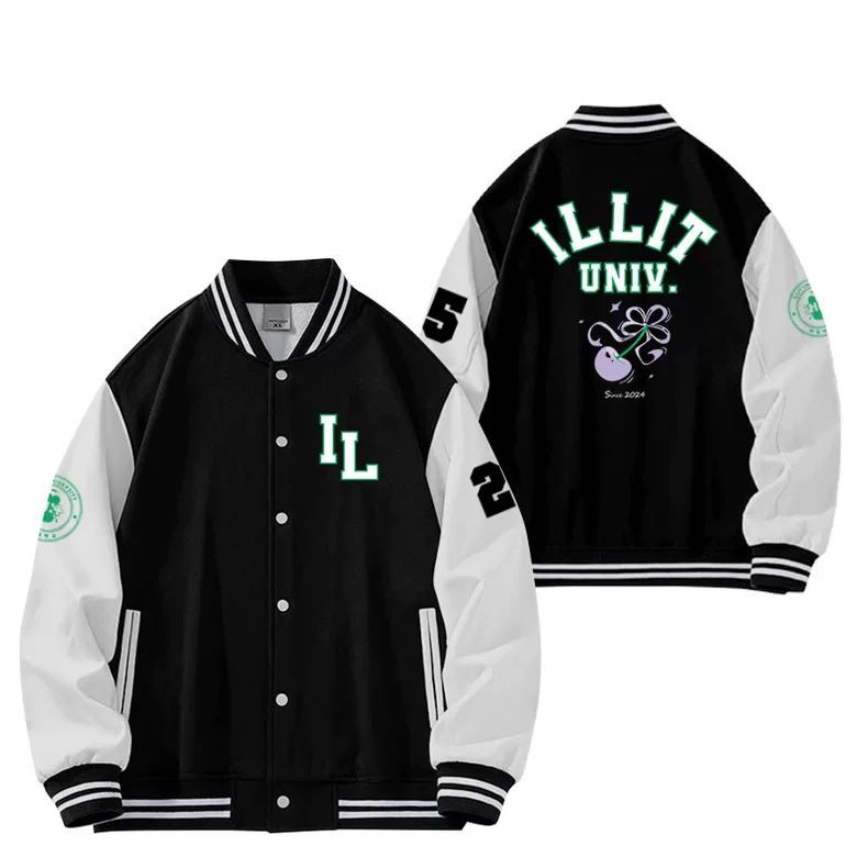 ILLIT COLLEGE JACKET
