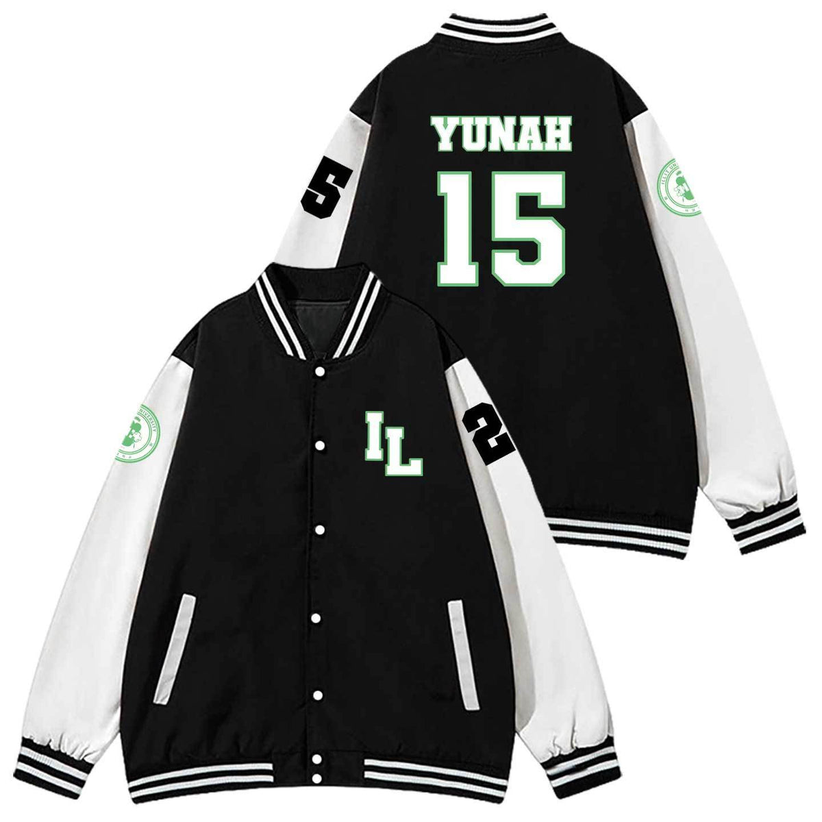ILLIT COLLEGE JACKET