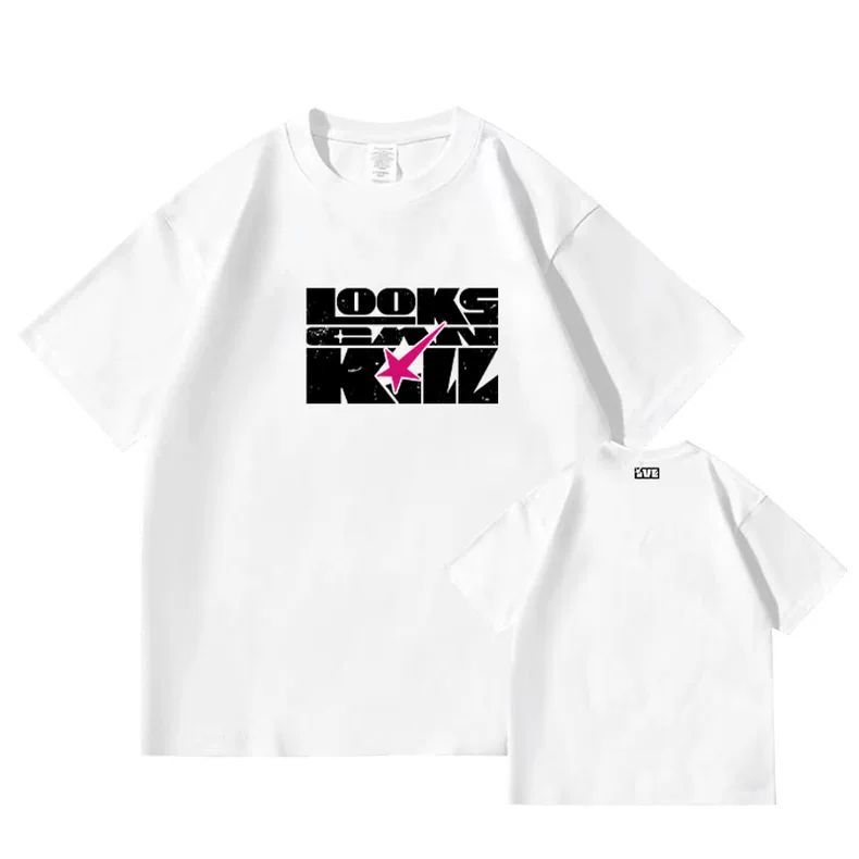IVE TSHIRTS LOOKS CAN KILL 100% COTTON