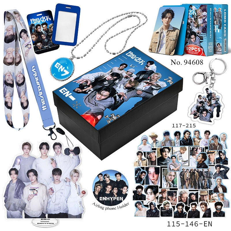 ENHYPEN BOX WITH VARIOUS ITEMS
