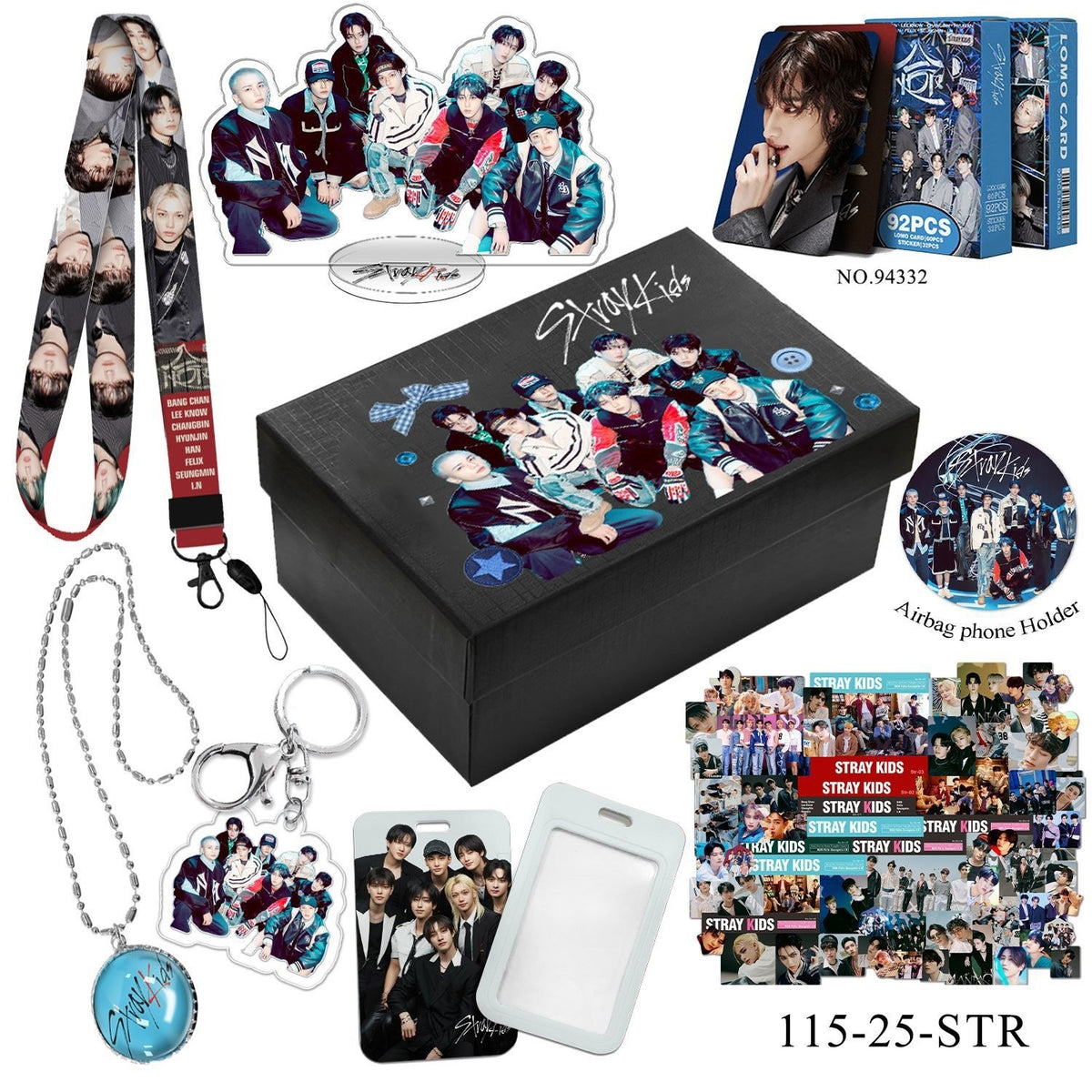 STRAY KIDS BOX WITH VARIOUS ITEMS - VARIOUS OPTIONS