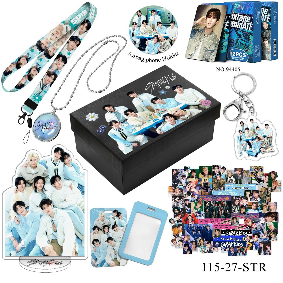 STRAY KIDS BOX WITH VARIOUS ITEMS - VARIOUS OPTIONS
