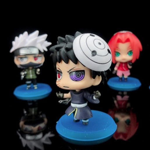 KIT ACTION FIGURES NARUTO 6 PÇS