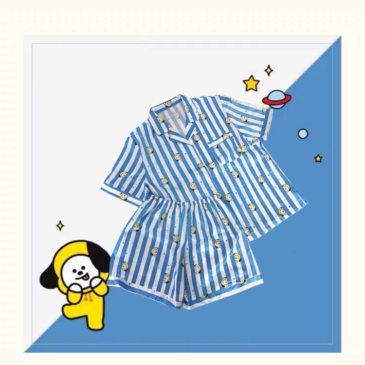 PIJAMAS DE VERANO BTS BT21 (todos los personajes)