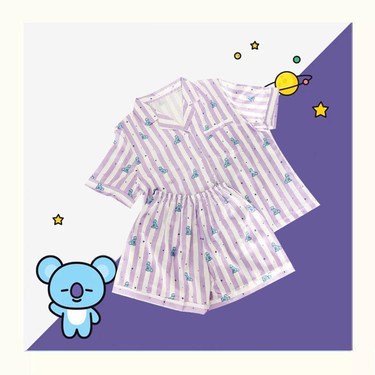 PIJAMAS DE VERANO BTS BT21 (todos los personajes)