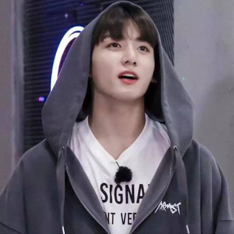 SUDADERA CON CAPUCHA Y CREMALLERA ARMYST JUNGKOOK BTS