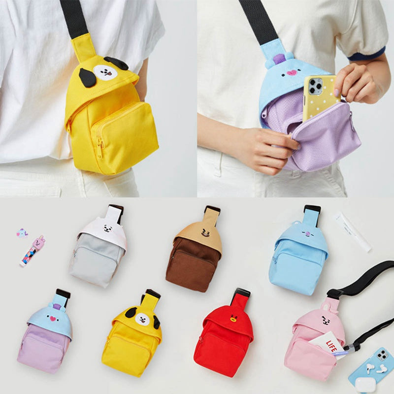 SLING BAG BT21 BTS (Todos los personajes)