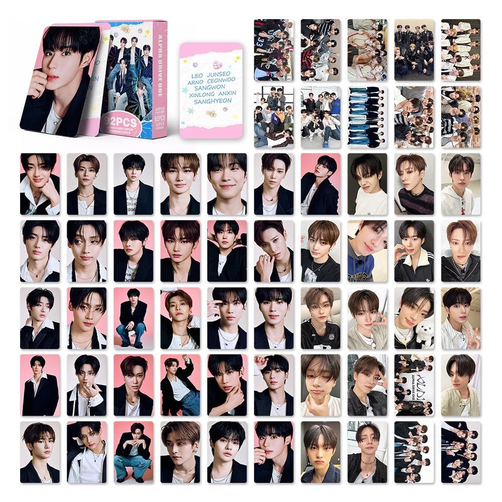 ALPHA DRIVE ONE(ALD1) 60 PHOTOCARDS + 32 STICKERS 92 PCS – PLANET