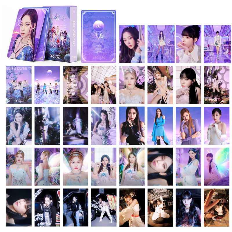 KIT WITH 54 PHOTOCARDS AESPA DREAMS COME TRUE