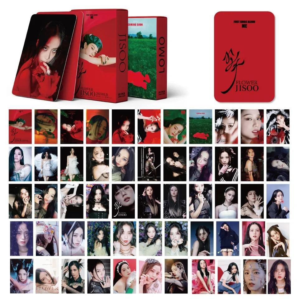 KIT C/ 55 PHOTOCARDS JISOO ME