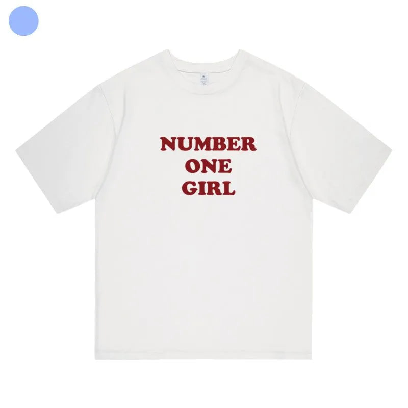 CAMISETA ROSÉ (BLACKPINK) NUMBER ONE GIRL 100% ALGODÃO