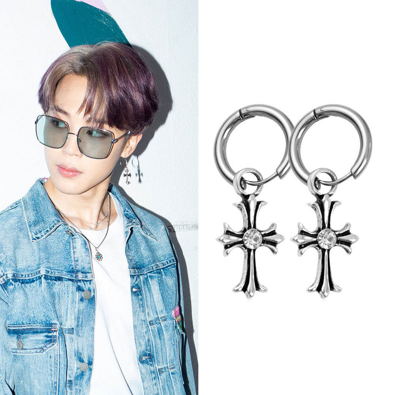 JIMIN BTS STAINLESS STEEL EARRINGS