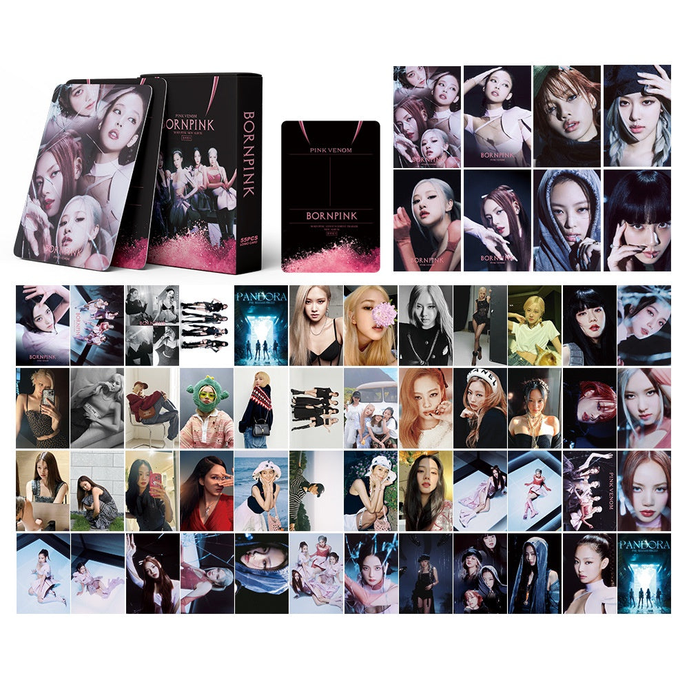 KIT C/ 55 PHOTOCARDS BLACKPINK BORN PINK