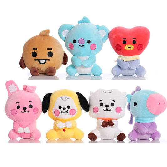 PELUCHES BT21 VERSIÓN BEBÉ (18 a 24 cm)