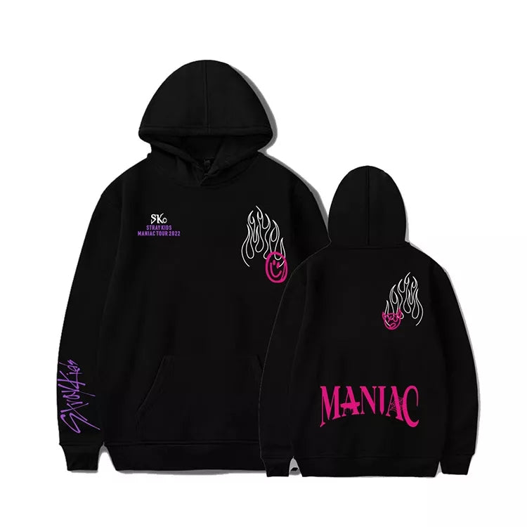 STRAY KIDS MANIAC HOODIES (various colors)