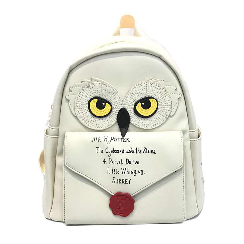 BOLSO/MOCHILA DE PIEL HARRY POTTER EDWIGES