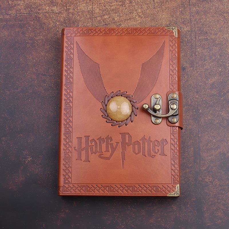 RETRO/VINTAGE BOOK FOR WRITING + HARRY POTTER PEN