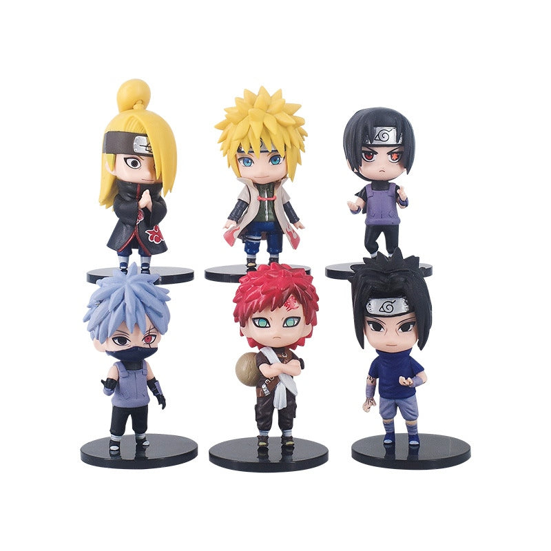 NARUTO ACTION FIGURES KIT 6 PCS