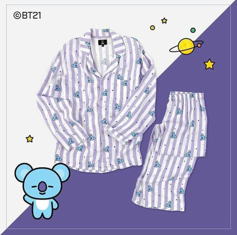 BT21 BTS PIJAMAS (todos los personajes)