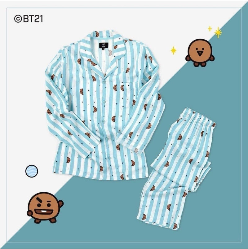 BT21 BTS PIJAMAS (todos los personajes)