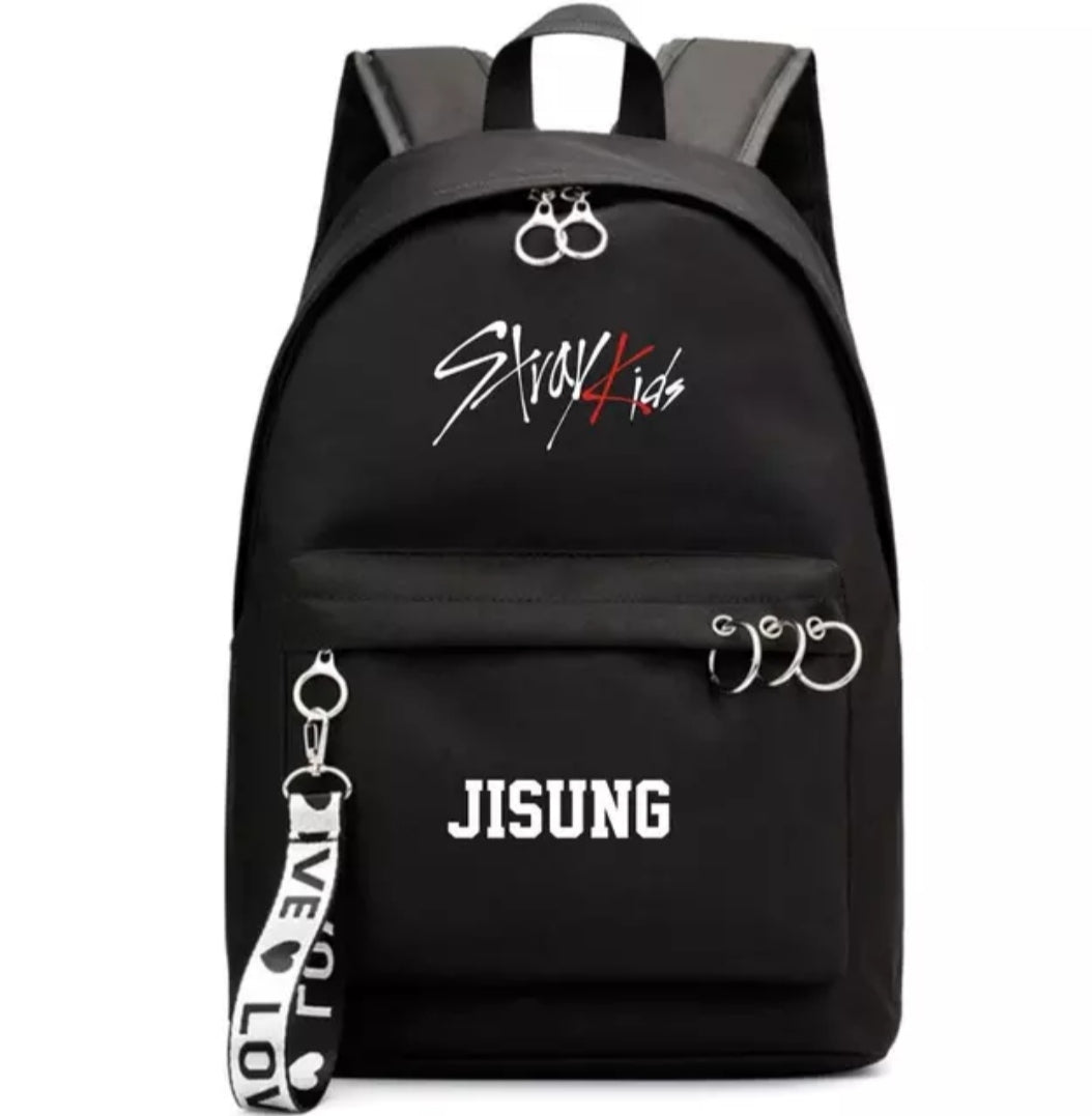 MOCHILAS STRAY KIDS (todos os membros)