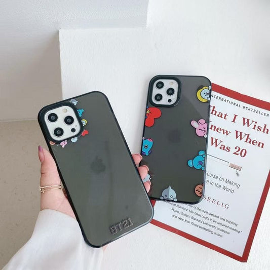 FUNDAS PARA CELULAR BTS BT21 - IPHONE ¡VARIOS MODELOS!