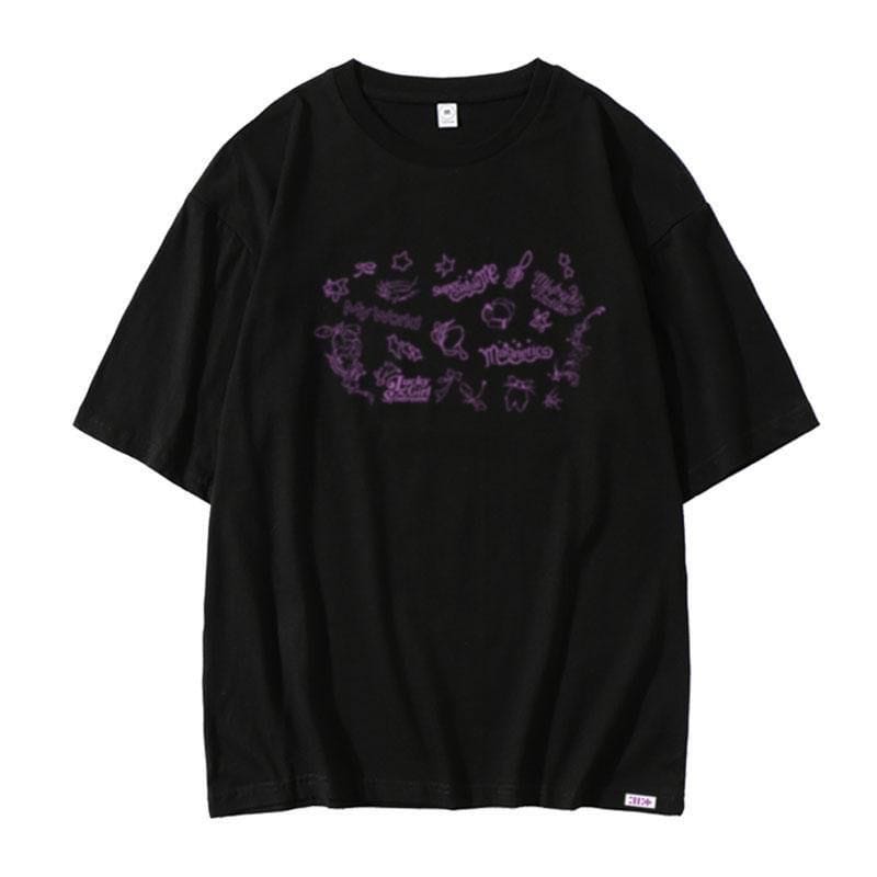 ILLIT SUPER REAL ME T-SHIRT 100% BAUMWOLLE