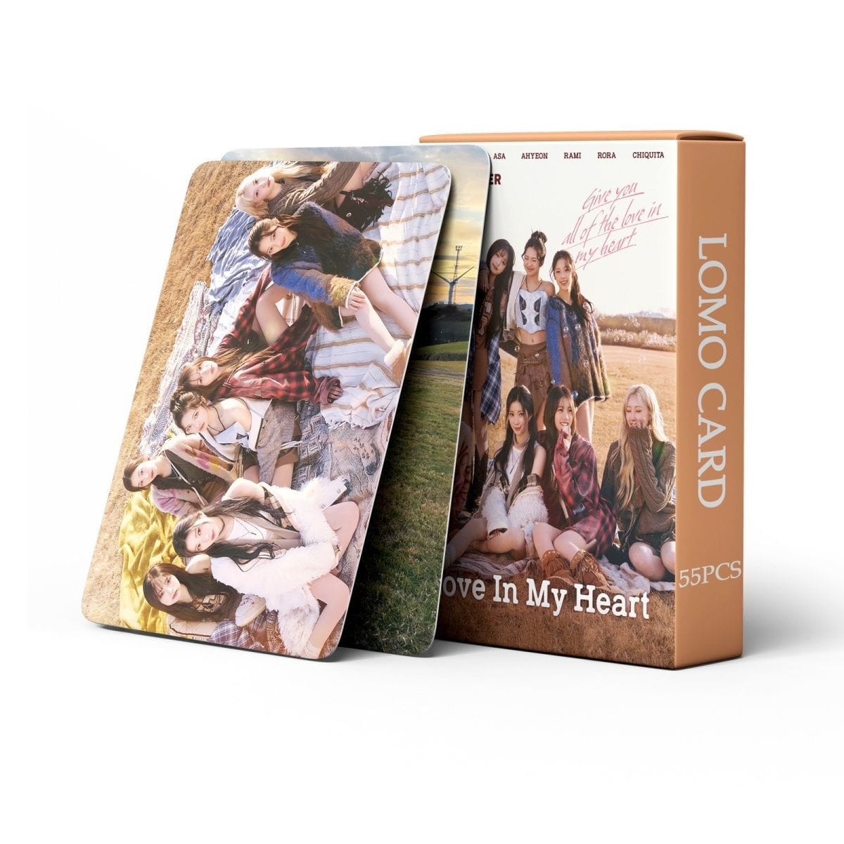 BABYMONSTER PHOTOCARDS LOVE IN MY HEART 55PCS – PLANET STORE