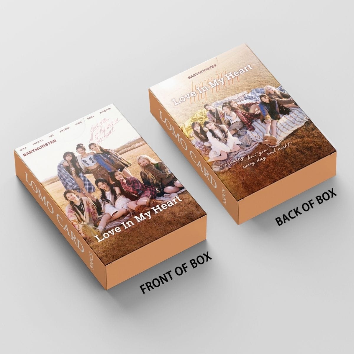 BABYMONSTER LOVEMONSTERS トレカ コンプリート セット BABYMONSTER PHOTOCARDS LOVE IN MY HEART 55PCS – PLANET STORE