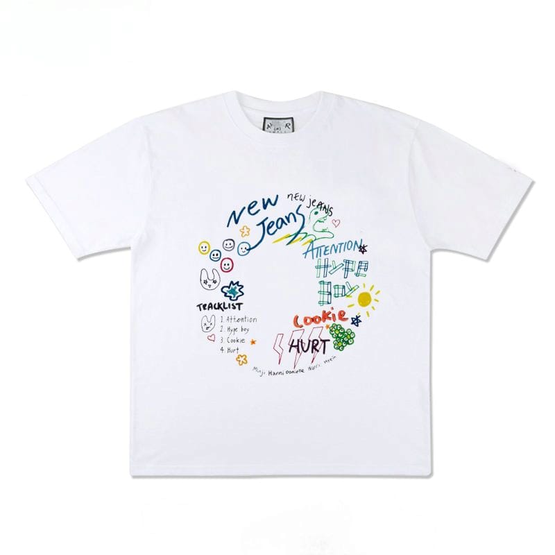 NEWJEANS T-SHIRT 100% BAUMWOLLE